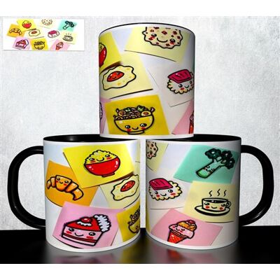 Forever Mug personnalisé 4Ever1 - Kawaii food design 108 Blanc - Publicité Forever Mug personnalisé 4Ever1 - Kawaii food design 108 Blanc - Publicité