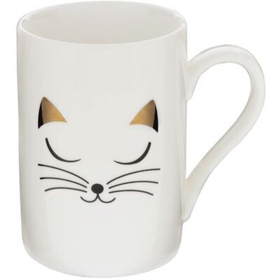 Non communiqué Mug 30 cl - Schluck White Cat - Pylones White Cat - Publicité Non communiqué Mug 30 cl - Schluck White Cat - Pylones White Cat - Publicité