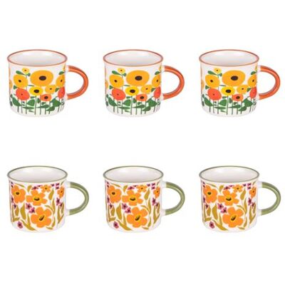 Non communiqué Coffret de 6 tasses Bloom Héritage 14 cl - Table Passion - Multicolore - Porcelaine Multicolore - Publicité Non communiqué Coffret de 6 tasses Bloom Héritage 14 cl - Table Passion - Multicolore - Porcelaine Multicolore - Publicité
