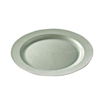 Générique 12 assiettes rondes réutilisables 19cm argent - aluplast arp 190 argent Gris - Publicité Générique 12 assiettes rondes réutilisables 19cm argent - aluplast arp 190 argent Gris - Publicité