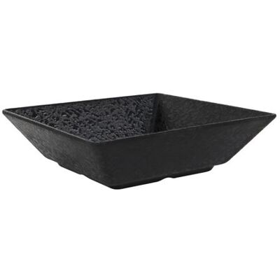Non communiqué Lot de 24 assiettes creuses carrés DENA, service de table en porcelaine noir - Dimensions: 17.5 x 17.5 x 5 cm Noir - Publicité Non communiqué Lot de 24 assiettes creuses carrés DENA, service de table en porcelaine noir - Dimensions: 17.5 x 17.5 x 5 cm Noir - Publicité