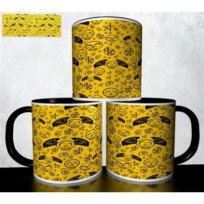 Forever MUG collection design - Tête de mort Skull Halloween 1009 Blanc - Publicité Forever MUG collection design - Tête de mort Skull Halloween 1009 Blanc - Publicité
