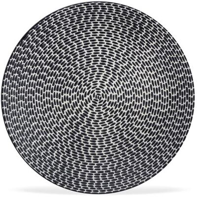 Assiettes à dessert noires 21cm Lot de 6 Table Passion - Publicité Assiettes à dessert noires 21cm Lot de 6 Table Passion - Publicité
