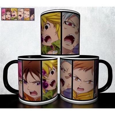 Forever Mug collection design - Seven Deadly Sins Nanatsu no taizai 210 Blanc - Publicité Forever Mug collection design - Seven Deadly Sins Nanatsu no taizai 210 Blanc - Publicité