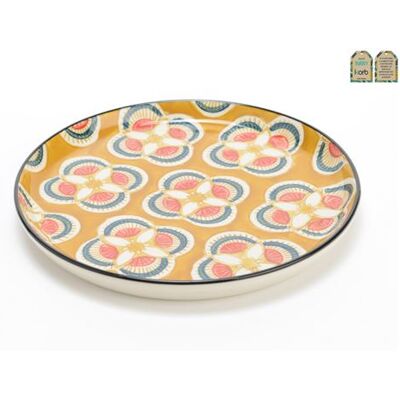 Assiette à dessert Imany 21cm Multicolore lot de 6 - Publicité Assiette à dessert Imany 21cm Multicolore lot de 6 - Publicité