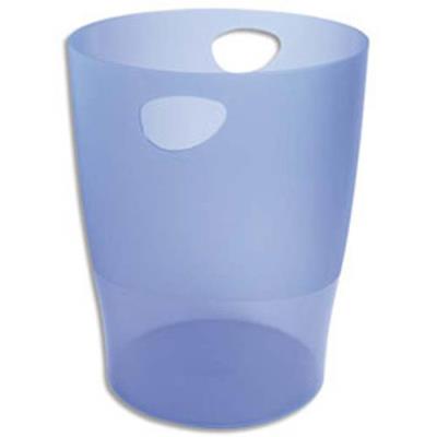 VISIODIRECT Lot de 3 Corbeilles à papier ECO 15 L bleu translucide - Diamètre 26 cm, hauteur 33,5 cm - Publicité VISIODIRECT Lot de 3 Corbeilles à papier ECO 15 L bleu translucide - Diamètre 26 cm, hauteur 33,5 cm - Publicité