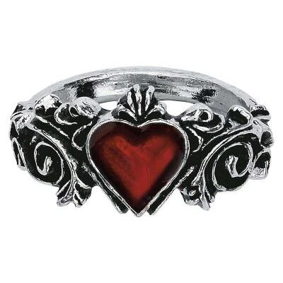 Alchemy Gothic Bague en étain fétiche gothique d'alchimie: Taille UK Q - Publicité Alchemy Gothic Bague en étain fétiche gothique d'alchimie: Taille UK Q - Publicité