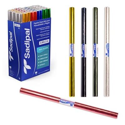 Aucune Exposant 50 rouleaux papier cellophane 0,50x2 mts - Publicité Aucune Exposant 50 rouleaux papier cellophane 0,50x2 mts - Publicité