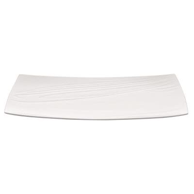 VISIODIRECT lot de 6 assiettes food'ji rectangulaires porcelaine l370 x lg230 mm. Publicité VISIODIRECT lot de 6 assiettes food'ji rectangulaires porcelaine l370 x lg230 mm. Publicité
