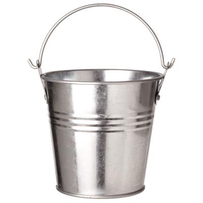 VISIODIRECT Lot de 4 seaux zinc avec anse D 105 0,5 L - Publicité VISIODIRECT Lot de 4 seaux zinc avec anse D 105 0,5 L - Publicité