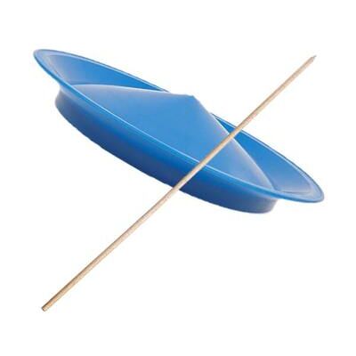VISIODIRECT Assiette de jonglerie avec un bâton de 50 cm-Bleu - Publicité VISIODIRECT Assiette de jonglerie avec un bâton de 50 cm-Bleu - Publicité