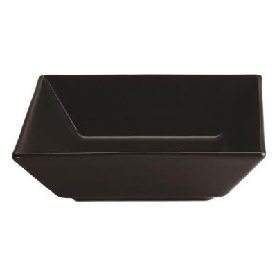 VISIODIRECT lot de 6 assiettes carrees noires kuro porcelaine l175 x lg175 x h50 mm - Publicité VISIODIRECT lot de 6 assiettes carrees noires kuro porcelaine l175 x lg175 x h50 mm - Publicité