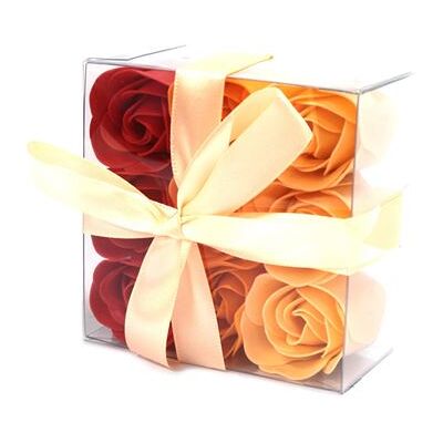 ancient wisdom Lot de 9 Roses de Savon - Pèche - Publicité ancient wisdom Lot de 9 Roses de Savon - Pèche - Publicité