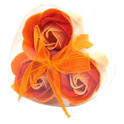 ancient wisdom Lot de 3 Roses de Savon Boite Coeur - Pèche - Publicité ancient wisdom Lot de 3 Roses de Savon Boite Coeur - Pèche - Publicité