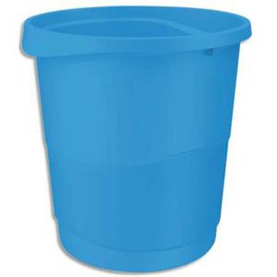 VISIODIRECT Lot de 2 Corbeilles à papier 14 litres. Vivida bleu - Dim. L28,5 x H30,5 x P32,5 cm - Publicité VISIODIRECT Lot de 2 Corbeilles à papier 14 litres. Vivida bleu - Dim. L28,5 x H30,5 x P32,5 cm - Publicité