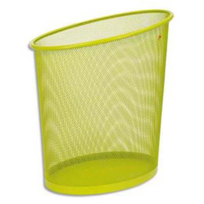 VISIODIRECT Corbeille à papier en métal Mesh 18 litres - Dimensions : L35,5 x H39 x P20 coloris vert - Publicité VISIODIRECT Corbeille à papier en métal Mesh 18 litres - Dimensions : L35,5 x H39 x P20 coloris vert - Publicité