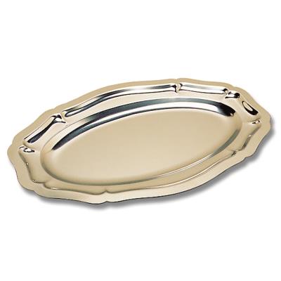 VISIODIRECT Plat à poisson Pompadou 60 cm en acier ovale - Publicité VISIODIRECT Plat à poisson Pompadou 60 cm en acier ovale - Publicité