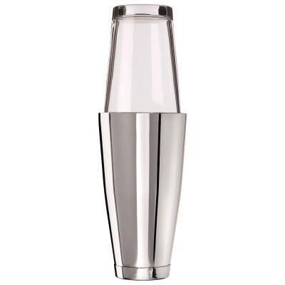 VISIODIRECT Shaker Boston en verre / inox 75 cl Inox - Publicité VISIODIRECT Shaker Boston en verre / inox 75 cl Inox - Publicité