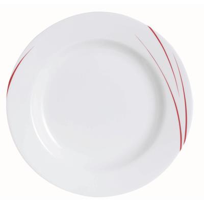 VISIODIRECT lot de 24 assiettes plates toronto piment ø195 x h18 mm - Publicité VISIODIRECT lot de 24 assiettes plates toronto piment ø195 x h18 mm - Publicité