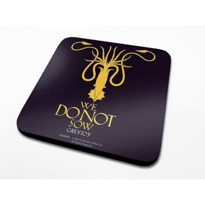 Greyjoy - Trono di Spade - Pyr - Maison Greyjoy - Coaster - Publicité Greyjoy - Trono di Spade - Pyr - Maison Greyjoy - Coaster - Publicité