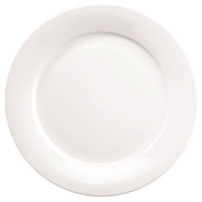 VISIODIRECT lot de 6 assiettes plates menu porcelaine ø203 mm - Publicité VISIODIRECT lot de 6 assiettes plates menu porcelaine ø203 mm - Publicité