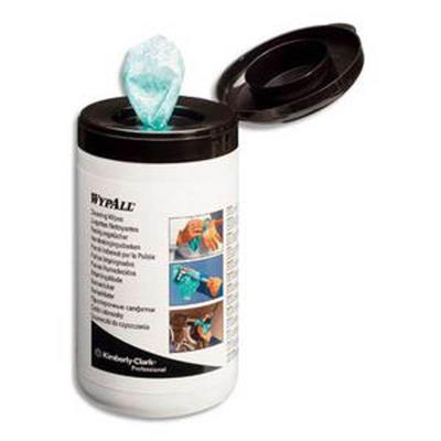 VISIODIRECT Baril hermétique de 50 lingettes nettoyantes 27x27 cm WYPALL - Publicité VISIODIRECT Baril hermétique de 50 lingettes nettoyantes 27x27 cm WYPALL - Publicité