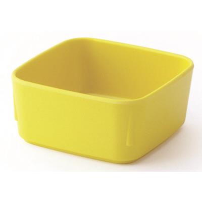 VISIODIRECT lot de 10 raviers carres melamine jaune l85 x lg85 x h35 mm. 25cl - Publicité VISIODIRECT lot de 10 raviers carres melamine jaune l85 x lg85 x h35 mm. 25cl - Publicité