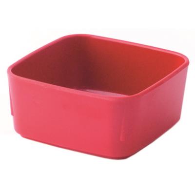 VISIODIRECT lot de 10 raviers carres melamine rouge l85 x lg85 x h35 mm. 25cl - Publicité VISIODIRECT lot de 10 raviers carres melamine rouge l85 x lg85 x h35 mm. 25cl - Publicité