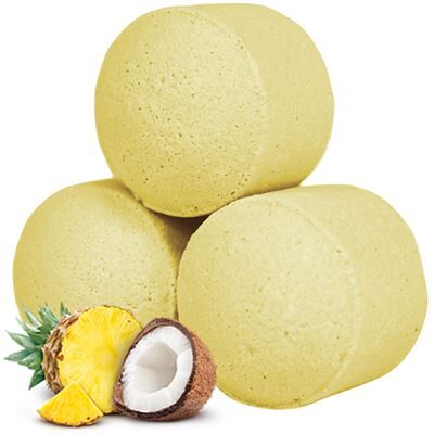 ancient wisdom Lot de 10 Minis boules de bain Pinacolada - Publicité ancient wisdom Lot de 10 Minis boules de bain Pinacolada - Publicité