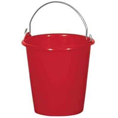 Aluminium et plastique seau 5l*rouge *rivaton*s5 Rouge - Publicité Aluminium et plastique seau 5l*rouge *rivaton*s5 Rouge - Publicité