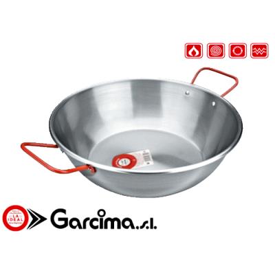 Garcima plat à paella creux poli 55cm - Publicité Garcima plat à paella creux poli 55cm - Publicité