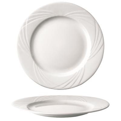 VISIODIRECT lot de 12 assiettes creuses europa n° 3 porcelaine. ø215 mm. 25cl - Publicité VISIODIRECT lot de 12 assiettes creuses europa n° 3 porcelaine. ø215 mm. 25cl - Publicité