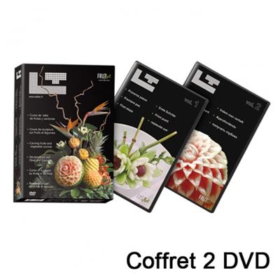 Tellier Coffret 2 DVD, 25 leçons de sculpture sur fruits et légumes Noir - Publicité Tellier Coffret 2 DVD, 25 leçons de sculpture sur fruits et légumes Noir - Publicité