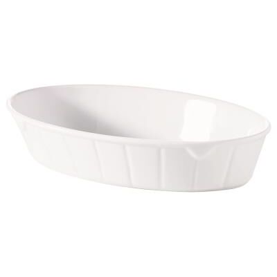 VISIODIRECT lot de 4 plats ovales sabot porcelaine l195 x lg120 x h40 mm. 43cl - Publicité VISIODIRECT lot de 4 plats ovales sabot porcelaine l195 x lg120 x h40 mm. 43cl - Publicité