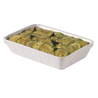 VISIODIRECT lot de 6 plats a lasagne porcelaine sfood l190 x lg130 x h40 mm. 40cl - Publicité VISIODIRECT lot de 6 plats a lasagne porcelaine sfood l190 x lg130 x h40 mm. 40cl - Publicité