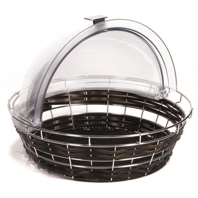 VISIODIRECT Panier en polypropylène tressé avec cloche D : 350 x 130 mm - Publicité VISIODIRECT Panier en polypropylène tressé avec cloche D : 350 x 130 mm - Publicité