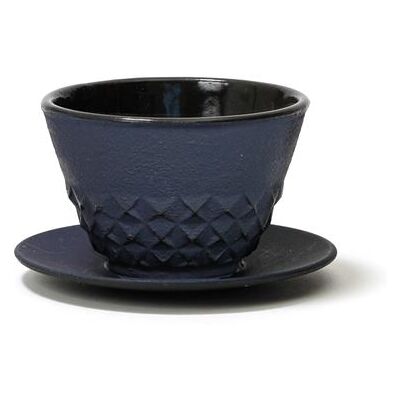 Tasse en Fonte Hiroba Poetic Nature 61181110 Bleu Bleu - Publicité Tasse en Fonte Hiroba Poetic Nature 61181110 Bleu Bleu - Publicité