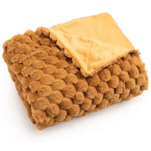 Non communiqué Plaid Diana camel 130x170 cm - Amadeus - Marron - Polyester Marron - Publicité Non communiqué Plaid Diana camel 130x170 cm - Amadeus - Marron - Polyester Marron - Publicité