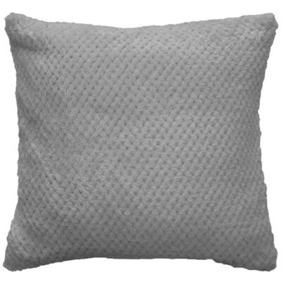 Générique Housse de Coussin Jacquard "Didou" 40x40cm Taupe Gris - Publicité Générique Housse de Coussin Jacquard "Didou" 40x40cm Taupe Gris - Publicité