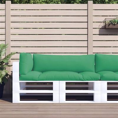 Non communiqué Coussins de palette lot de 3 vert tissu Vert - Publicité Non communiqué Coussins de palette lot de 3 vert tissu Vert - Publicité