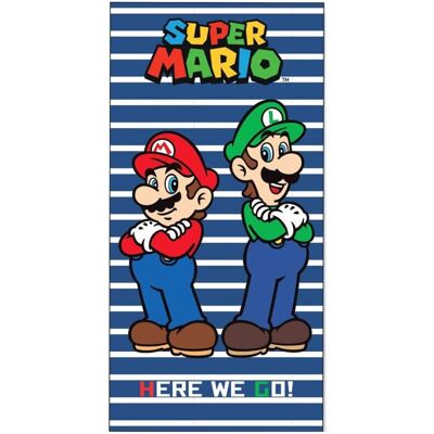 Non communiqué Serviette de plage Super Mario multicouleur - Publicité Non communiqué Serviette de plage Super Mario multicouleur - Publicité