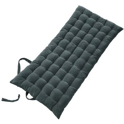 Non communiqué Matelas de Sol 60x120cm Velours de Coton Capitonné Coloris Ardoise - HARRIS - ALTOBUY Bleu - Publicité Non communiqué Matelas de Sol 60x120cm Velours de Coton Capitonné Coloris Ardoise - HARRIS - ALTOBUY Bleu - Publicité