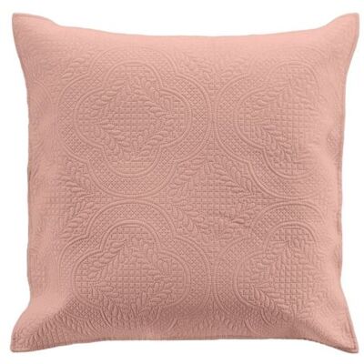 Non communiqué Housse de Coussin "Romane" 60x60cm Rose Rose - Publicité Non communiqué Housse de Coussin "Romane" 60x60cm Rose Rose - Publicité
