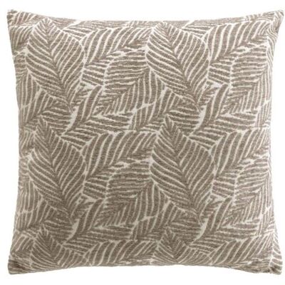 Non communiqué Housse de Coussin Jacquard "Vivo" 40x40cm Taupe Marron - Publicité Non communiqué Housse de Coussin Jacquard "Vivo" 40x40cm Taupe Marron - Publicité
