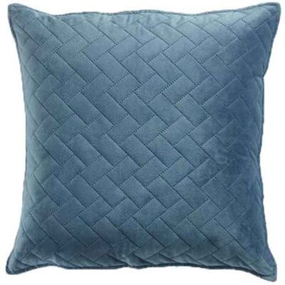 Douceur d'intérieur Housse de Coussin "Bellanda" 40x40cm Bleu bleu - Publicité Douceur d'intérieur Housse de Coussin "Bellanda" 40x40cm Bleu bleu - Publicité