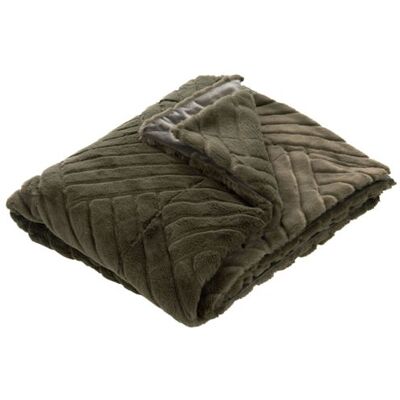 Non communiqué Plaid Victoria kaki 130x170 cm - Amadeus - Vert - Polyester Vert - Publicité Non communiqué Plaid Victoria kaki 130x170 cm - Amadeus - Vert - Polyester Vert - Publicité