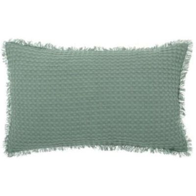 Coussin bohème vert Widdy Atmosphera 30x50cm - Publicité Coussin bohème vert Widdy Atmosphera 30x50cm - Publicité