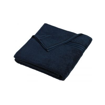 Myrtle Beach Drap de bain - éponge - MB424 - bleu marine Bleu - Publicité Myrtle Beach Drap de bain - éponge - MB424 - bleu marine Bleu - Publicité
