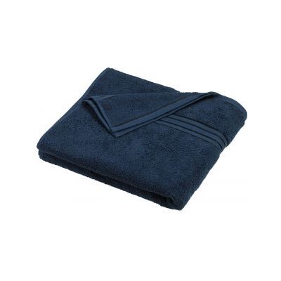 Myrtle Beach Drap de sauna - éponge - MB423 - bleu marine Bleu - Publicité Myrtle Beach Drap de sauna - éponge - MB423 - bleu marine Bleu - Publicité