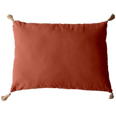 Non communiqué Enjoy Home - Coussin rectangulaire Panama avec 4 pompons en jute - 70 cm x 50 cm - Orange terre cuite - Panama Orange - Publicité Non communiqué Enjoy Home - Coussin rectangulaire Panama avec 4 pompons en jute - 70 cm x 50 cm - Orange terre cuite - Panama Orange - Publicité